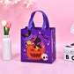 1-60PCS Halloween Candy Gift Bags Halloween Trick or Treat Bags Halloween Tote Bag with Handle Halloween Party Kids Gift Bags
