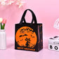 1-60PCS Halloween Candy Gift Bags Halloween Trick or Treat Bags Halloween Tote Bag with Handle Halloween Party Kids Gift Bags