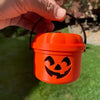 Halloween Candy Pumpkin Bucket Decorations Indoor Outdoor, Halloween Decoration Ornament Candy Container for Kids, Halloween Scary Props Decor for Home Party