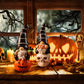 2Pcs Halloween Gnomes, Halloween Gifts, Halloween Decorations Indoor, Halloween Table Decor